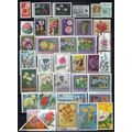 Flowers Stamp Collection MNH/Used All Different...