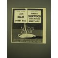 1961 The Living Room Play Advertisement - Salli...