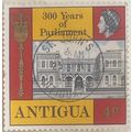 Antigua QEII 1969 Tercentenary Parliament 4c Us...