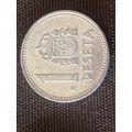 Umlaufmünze Spanien 1 Peseta 1986