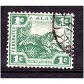 MALAYSIA 1908 SG 29 1c GREEN FINE USED