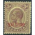 Jamaica 1916 SG72 3d Purple/Yellow WAR STAMP Mo...