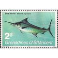 GRENADINES, FISH, Blue Marlin, blue 1981, $2