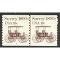 1907 18c Surrey Fine MNH Dry Gum CNP Left 9 V0068