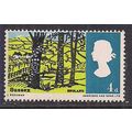 GB 1966 QE2 4d Landscape Sussex MM SG 689p (L14...