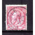 BELGIUM 1883 SG63 10c RED FINE USED #7