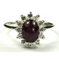 Black Onyx, 925 Sterling Silver Ring, SR235