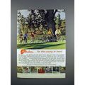 1972 Schwinn Bicycle Ad - the Young in Heart!