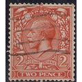 GB 1924 - 26 KGV 2d Orange Die 2 SG 421 Wmk 111...