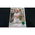 1973 Topps Card # 105 Carlos May Very Good-Exce...