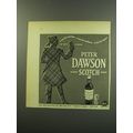 1949 Peter Dawson Scotch Ad - A wee bit smoothe...