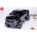RARE KEYCHAIN BLACK CHEVY SILVERADO 1500 TRUCK ...