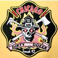 Chicago FD, Truck 12. 4". PP86.