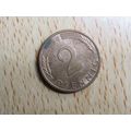 1994d 2 Pfennig Germany Coin
