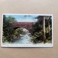 Vintage Postcard Fort William Nevis Bridge Scot...