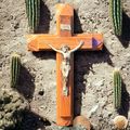 VTG Wood Religious Catholic Last Rites Sick Cal...