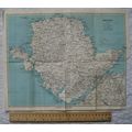 Vintage: Ward Lock & Co map - Anglesea