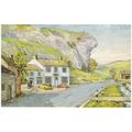 Kilnsey, Wharfedale, N Yorkshire - village - ar...