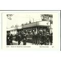 Sussex BRIGHTON Racecourse Trams Postcard (Paml...