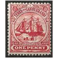 Turks & Caicos Islands 1900 SG102 1d Red Wmk Cr...