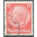 Germany 1934 - 12pf carmine - President Von Hin...