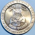 MGM Grand. $1 Casino Token. Las Vegas, NV. Wack...
