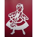 6 x Tonic Die Cuts Fairy Reflections Aurora