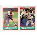 2 1990 Score Young Superstars Twins RC rookie c...