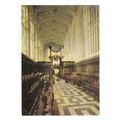 KINGS COLLEGE CHAPEL. Cambridge vintage postcar...