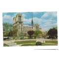 NOTRE-DAME, PARIS, FRANCE unused vintage postca...