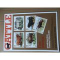 ROYAL MAIL A4 POST OFFICE POSTER 1984 CATTLE HE...
