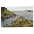 The Harbour from Mount St Pierre Polperro Postc...