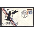 Event Cancel 05-23-86 2145 22c AMERIPEX '86 (Ca...