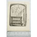 1860s engraving - brass screen tomb Henry VII, ...