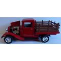 1934 FORD PICK UP / STAKE BED 1:18 RED