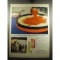 1957 Chef Boy-ar-dee Spaghetti Dinner Ad - Let a chef from Milan help you