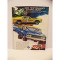 1969 PERFORMANCE BUYERS DIGEST FORD COBRA TORIN...