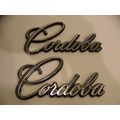 1974 - 1979 CHRYSLER CORDOBA EMBLEMS OEM PAIR 1...