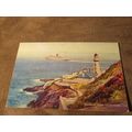 1930s Postcard - Douglas Lighthouse - Isle of M...