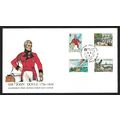 Guernsey Lt Gen Sir John Doyle FDC 1984 SG#328-331