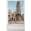 1958 colour postcard Rouen Cathedral