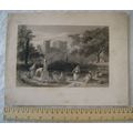 1840 engraving: Turkish Burial Ground in Sidon