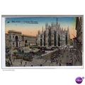 Piazza Duomo Milano Italy Postcard (EIT2061)