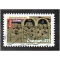 FRA 2010 (56c) 'ART -CONQUES 12' FINE USED (EBI...