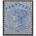 Bermuda 1884 SG27 2 1/2d Deep Ultramarine Mount...