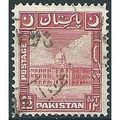 Pakistan 1949 SG51 12a Scarlet Fine Used .. ..