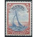 Bermuda 1940 SG112a 2d Ultramarine & Scarlet Mo...