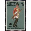 St Vincent 1972 Military Uniforms 50c Grenadier...