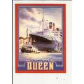 ATLANTIC QUEEN (Bernard Hugill) Athena Postcard...