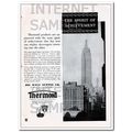 THERMOID COMPANY 1934 spirit of achievment oil ...